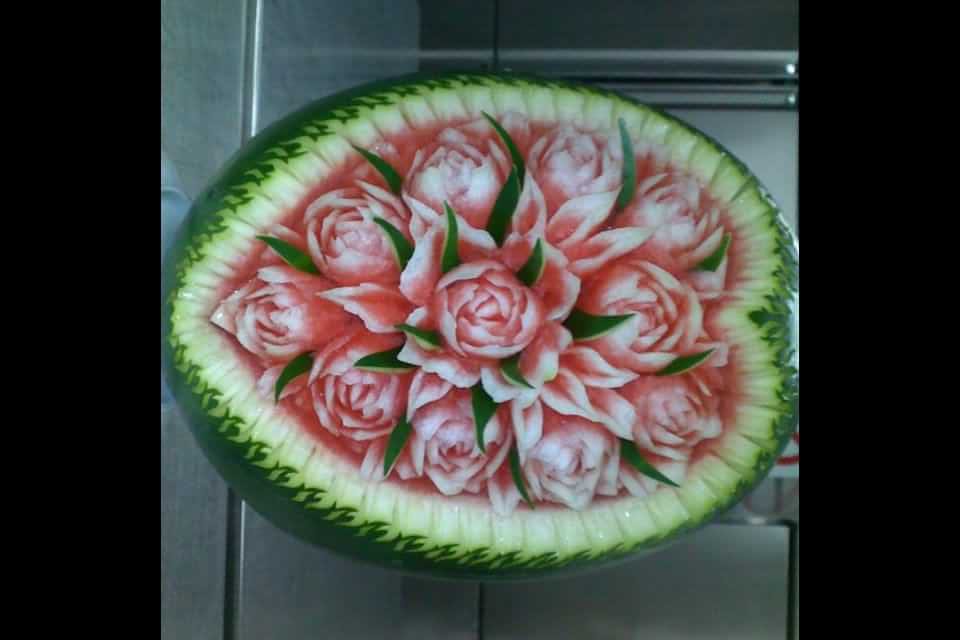 גילוף פירות מקצועי